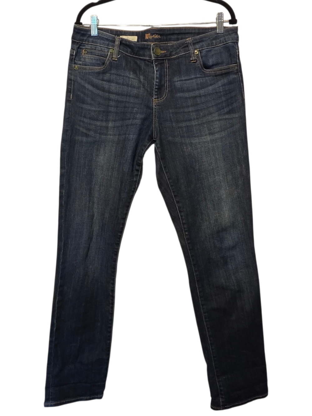 Kut from the Kloth Dark Blue Skinny Y2K Jeans Size 12